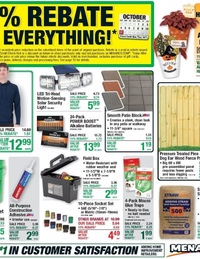 11% Rebate* Sale