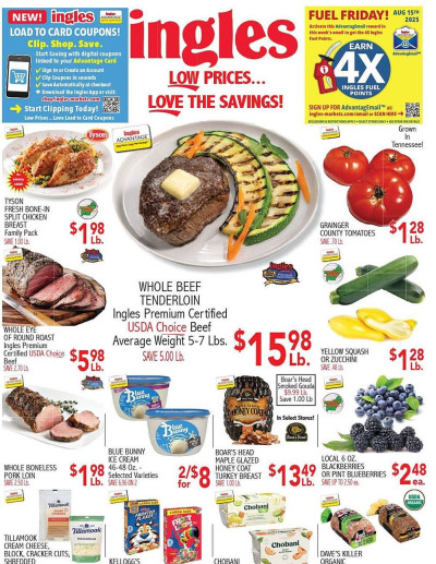 Ingles Markets ad catalog