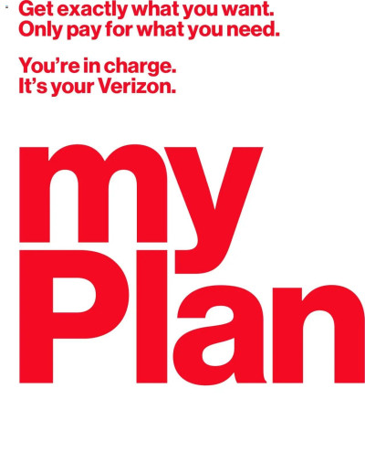 Verizon Brochure ad catalog