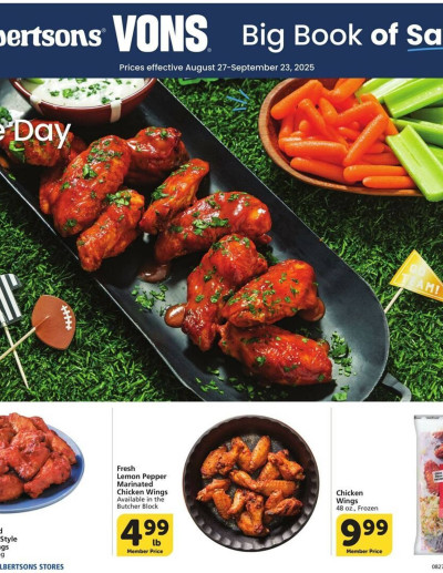 Vons ad catalog