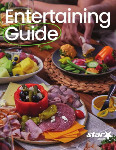 Star Market Entertaining Guide ad catalog