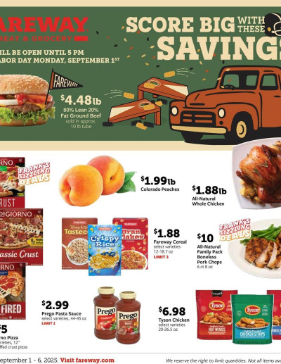 Fareway ad catalog
