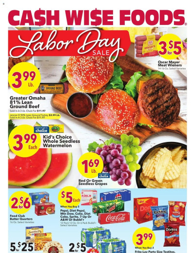 Cash Wise flyer ad catalog