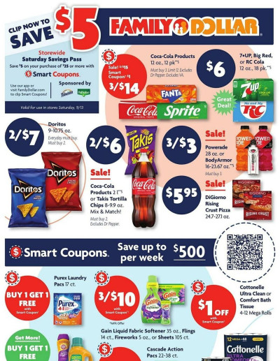 Family Dollar ad catalog