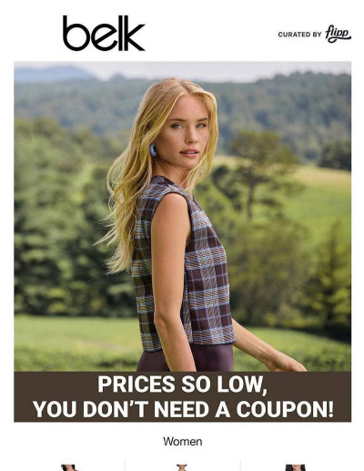 Belk ad catalog