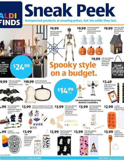 Aldi ad catalog
