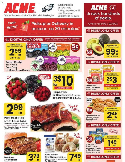 ACME ad catalog