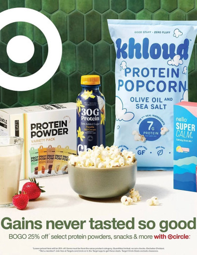 Target ad catalog