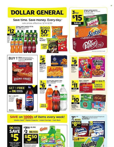 Dollar General ad catalog