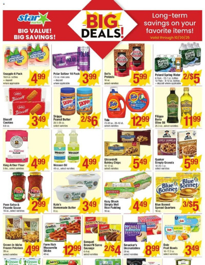 Star Market Ad ad catalog