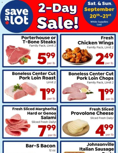 Save a Lot ad catalog