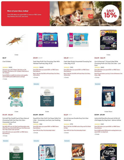 Pet Smart ad catalog