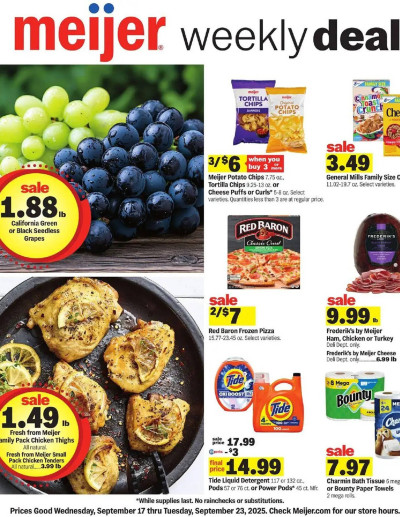 Meijer ad catalog