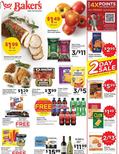Baker's ad catalog