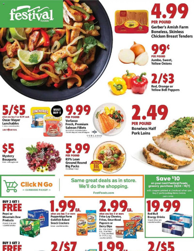 Festival Foods ad catalog