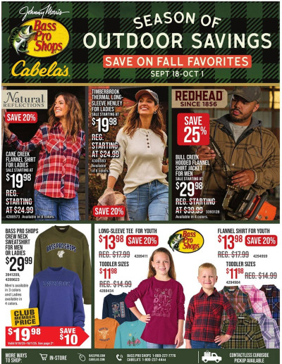 Bass Pro ad catalog