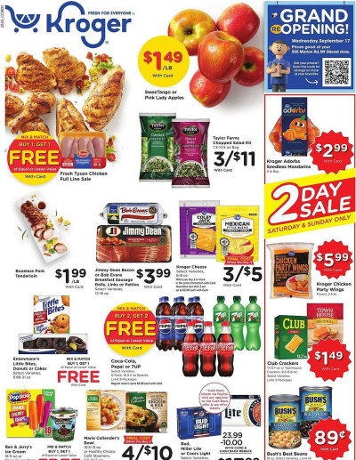 Kroger ad catalog