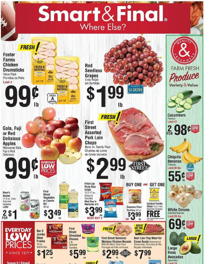 Smart & Final ad catalog