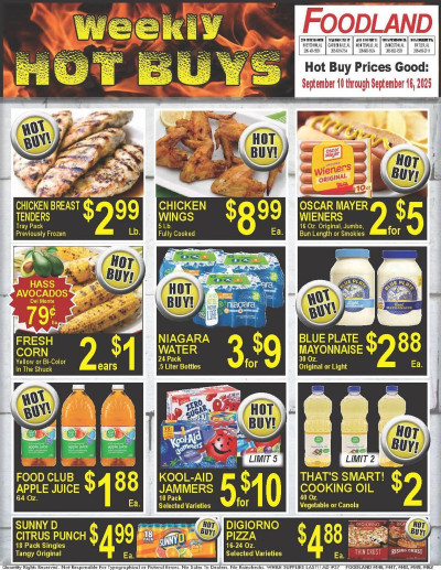 Foodland ad catalog