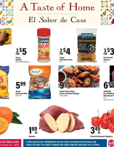 Big Y flyer ad catalog