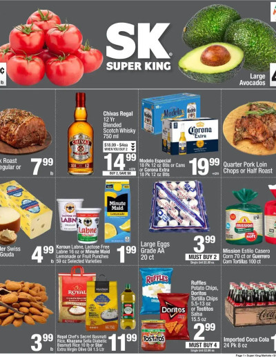 Super King Markets ad catalog