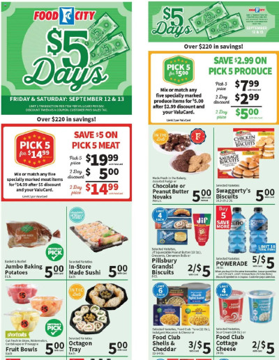 Food City ad catalog