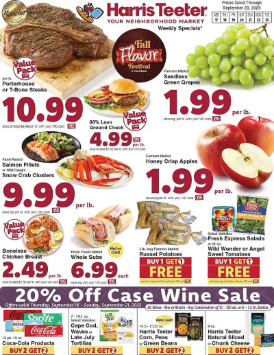 Harris Teeter ad catalog