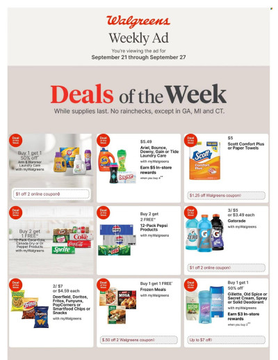 Walgreens ad catalog