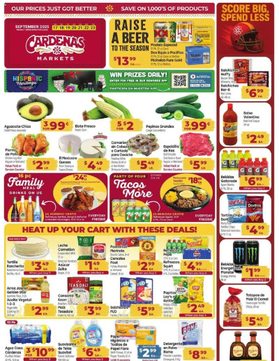 Cardenas ad catalog