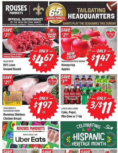 Rouses ad catalog