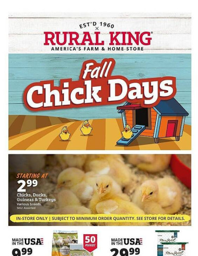 Rural King ad catalog