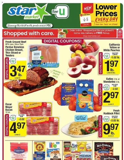 Star Market ad catalog