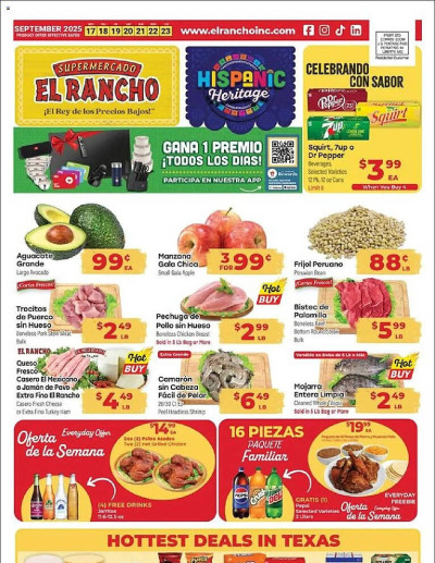Supermercado El Rancho ad catalog