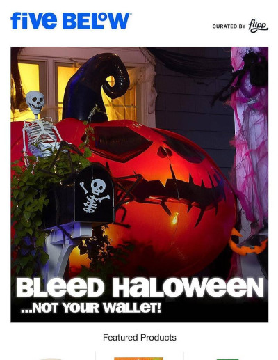 Five Below ad catalog