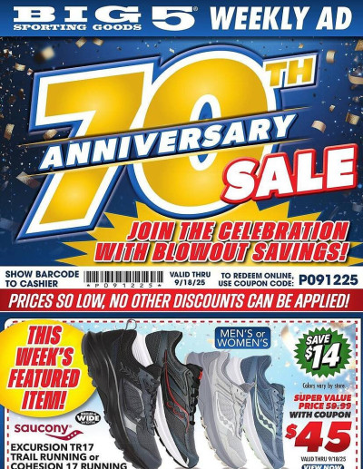 Big 5 ad catalog