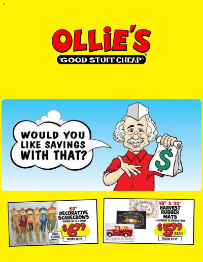 Ollie's ad catalog