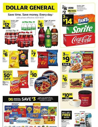 Dollar General ad catalog