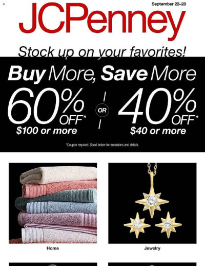 JC Penney ad catalog