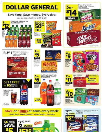 Dollar General ad catalog
