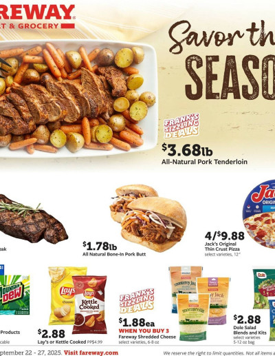 Fareway ad catalog