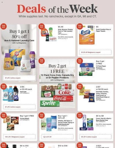 Walgreens ad catalog