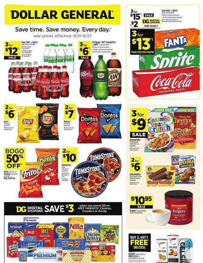 Dollar General ad catalog
