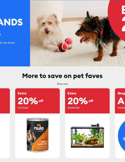 Pet Smart ad catalog