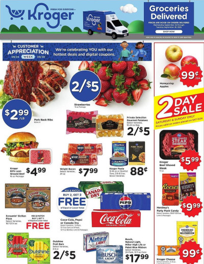 Kroger ad catalog