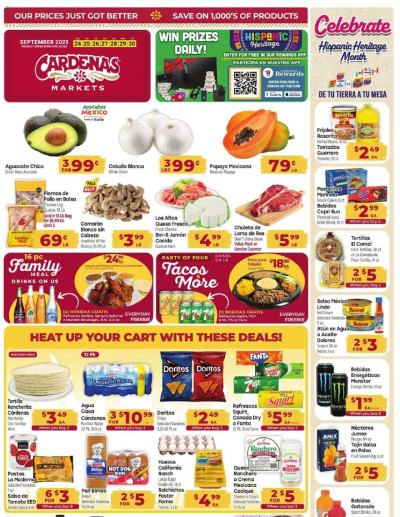 Cardenas ad catalog