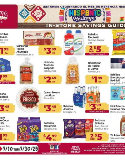Cardenas  - CA ad catalog