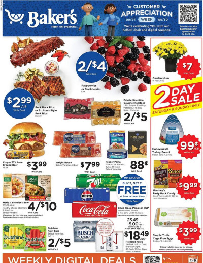 Baker's ad catalog