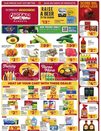 Cardenas ad catalog