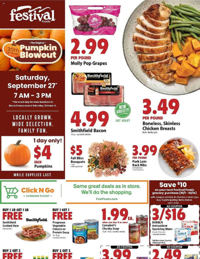 Festival Foods ad catalog