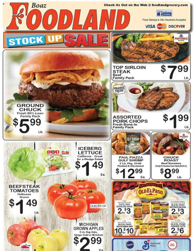 Foodland ad catalog